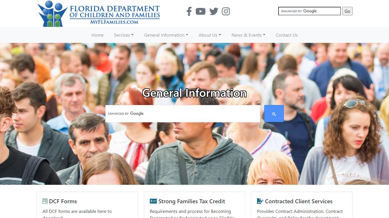 Florida Department of Children and Families - General Information